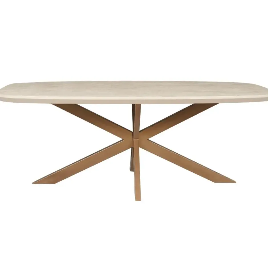 Starfurn - Eettafel Madison - Beige - 100x240x76 cm