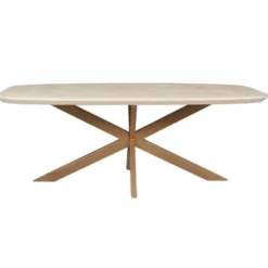 Starfurn - Eettafel Madison - Beige - 100x160x76 cm