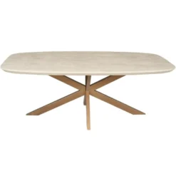 Starfurn - Eettafel Madison - Beige - 100x160x76 cm