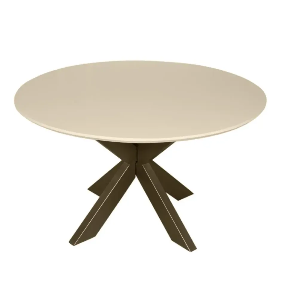 Starfurn - Eettafel Madison - Beige - 150x150x76 cm