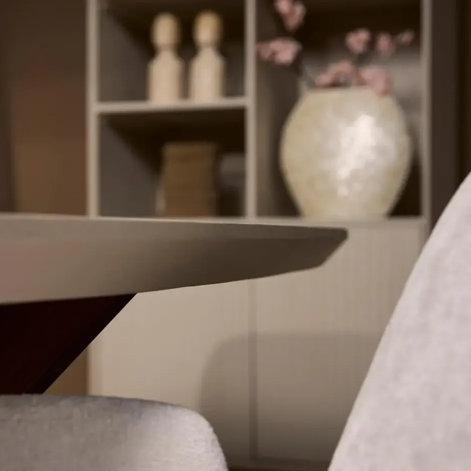 StarFurn - Eettafel Madison 240 cm Deens Ovaal - zand/brons