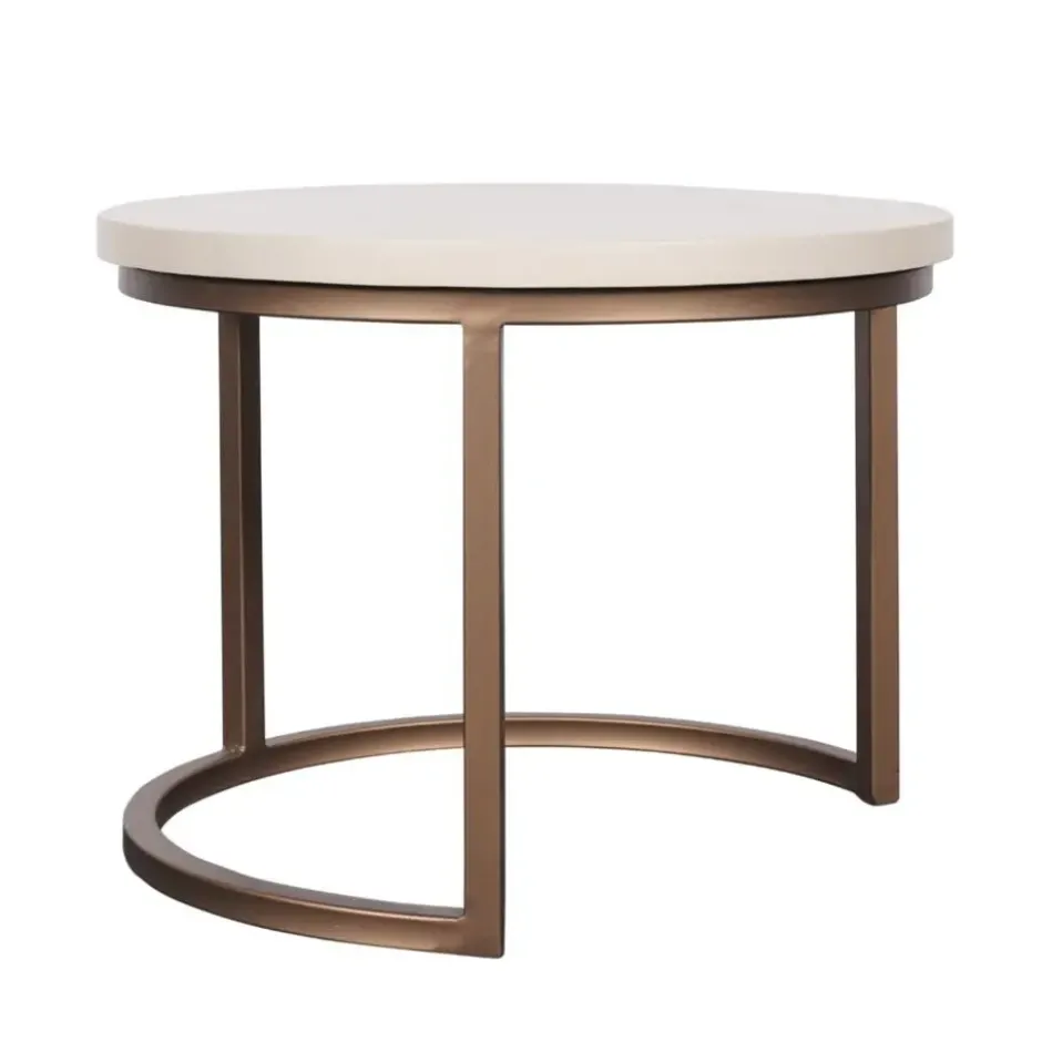 Starfurn - Salontafel Madison - Beige - 70x70x45 cm