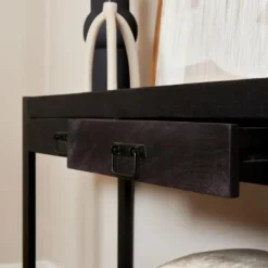 StarFurn - Sidetable Boaz - 120 cm - zwart