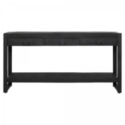 StarFurn - Sidetable Boaz - 150 cm - zwart