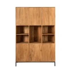 StarFurn - Vakkenkast Madison XL 135 cm - naturel