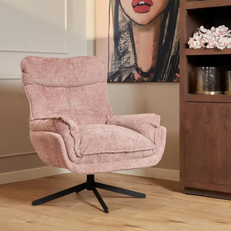 StarFurn - Vera fauteuil - roze