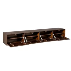 StarFurn - Zwevend Tv-meubel Vision 200 cm - bruin