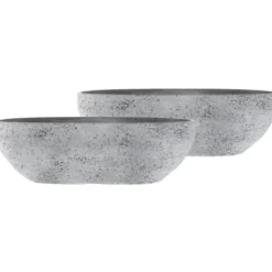 Steege Plantenbak - beton grijs - kunststof - 55 x 16 cm