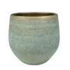 Steege Plantenpot - moderne look - blauw - 26 x 25 cm