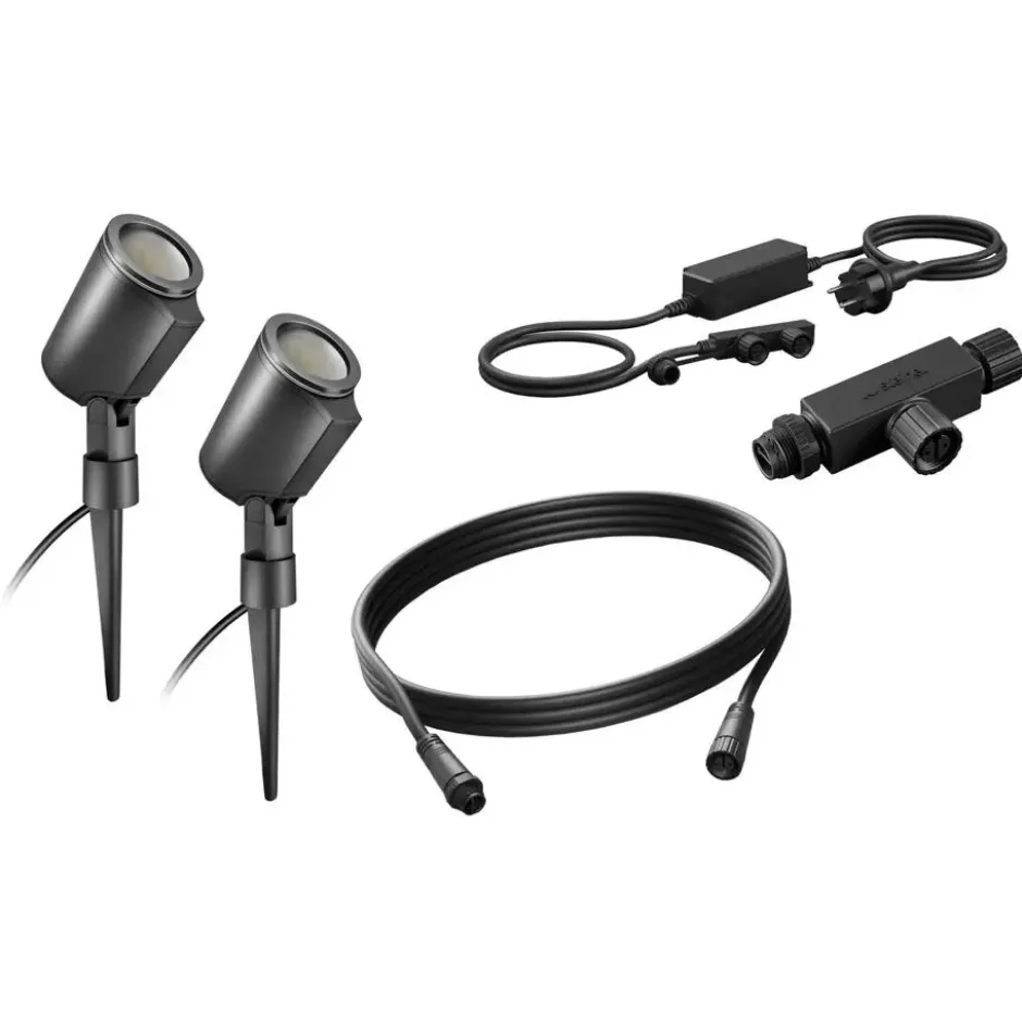 Steinel Starterset LED-prikspot Spot Garden SC 24V