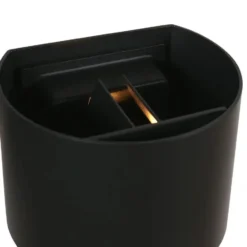 Steinhauer Buitenlamp Curve - 2 lichts - zwart - 13.8x10 cm