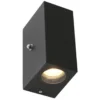 Steinhauer Buitenlamp Logan - 2 lichts - zwart - 6.7x15.5 cm