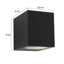 Steinhauer Buitenlamp 1495zw - zwart - 10x8 cm