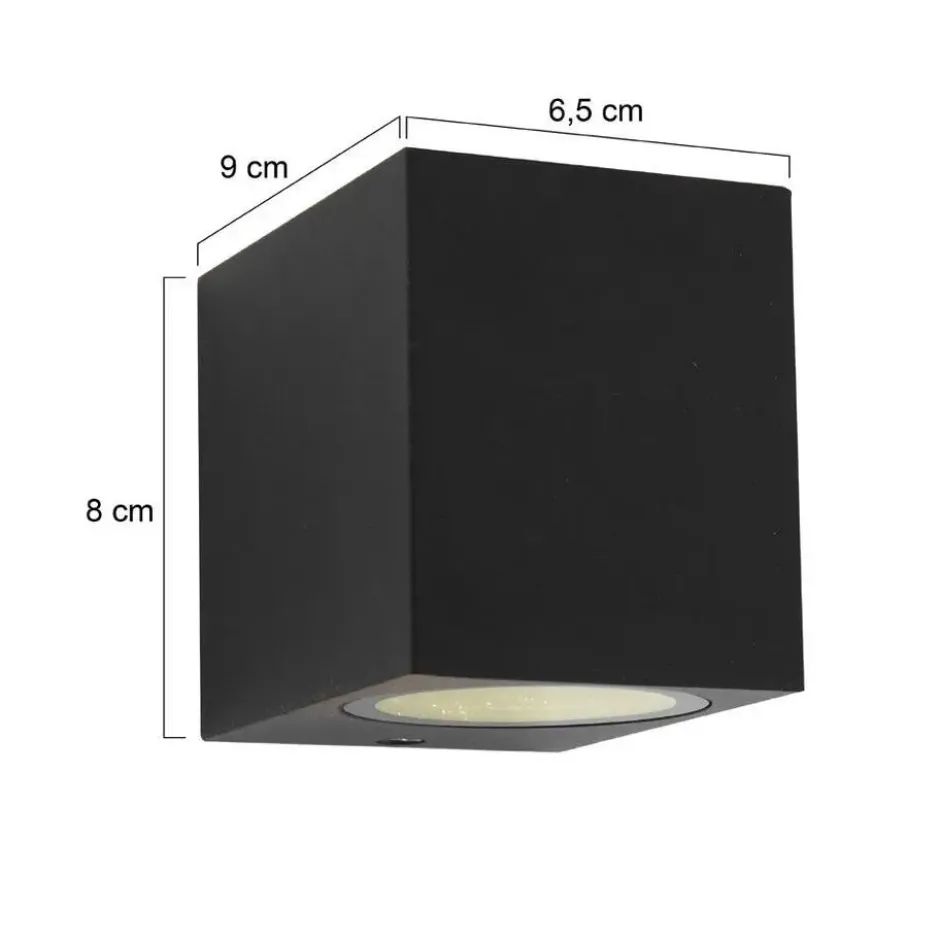 Steinhauer Buitenlamp 1495zw - zwart - 10x8 cm