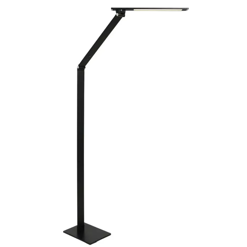 Steinhauer Vloerlamp serenade - zwart - 24x140 cm