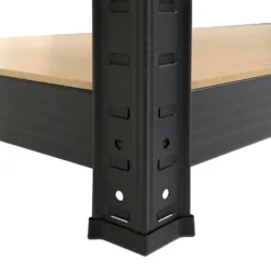 Stellingkast / Magazijnstelling - Zwart - 5 planken