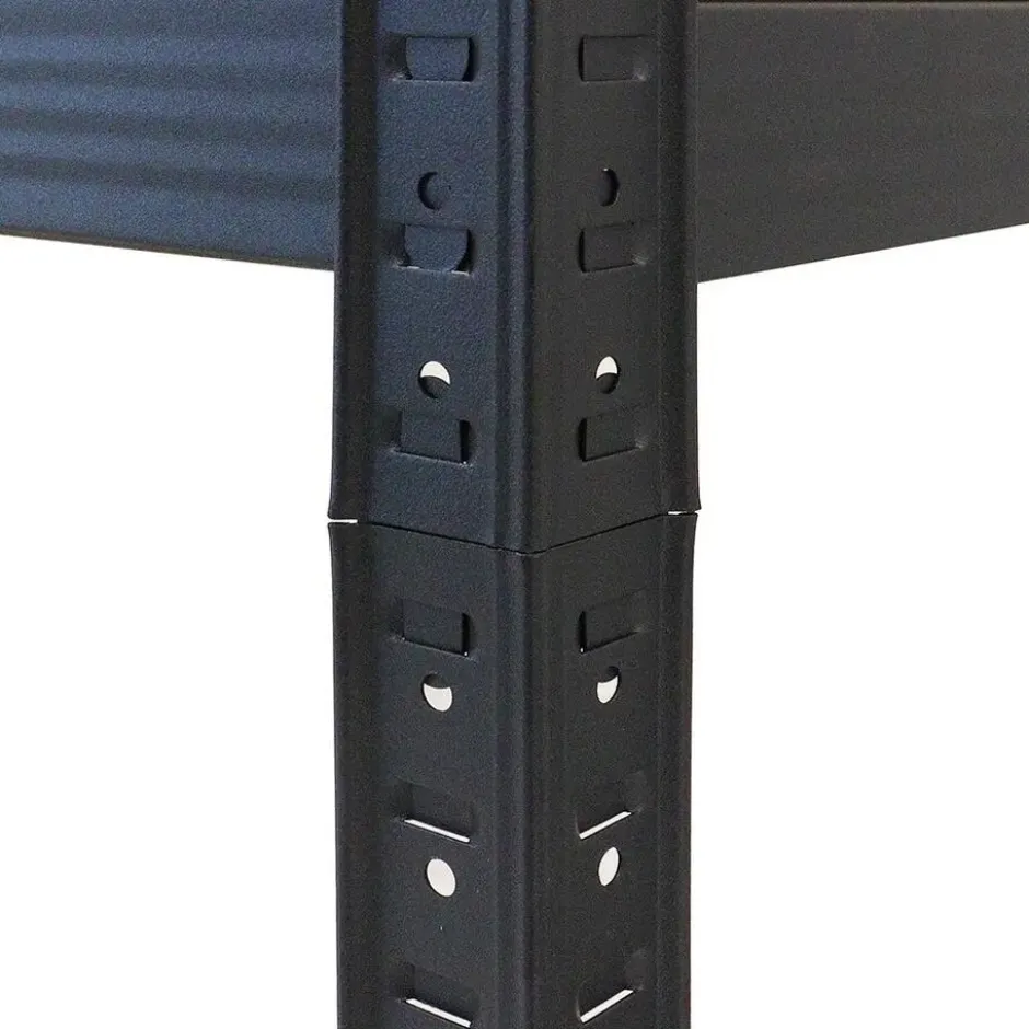 Stellingkast / Magazijnstelling - Zwart - 5 planken