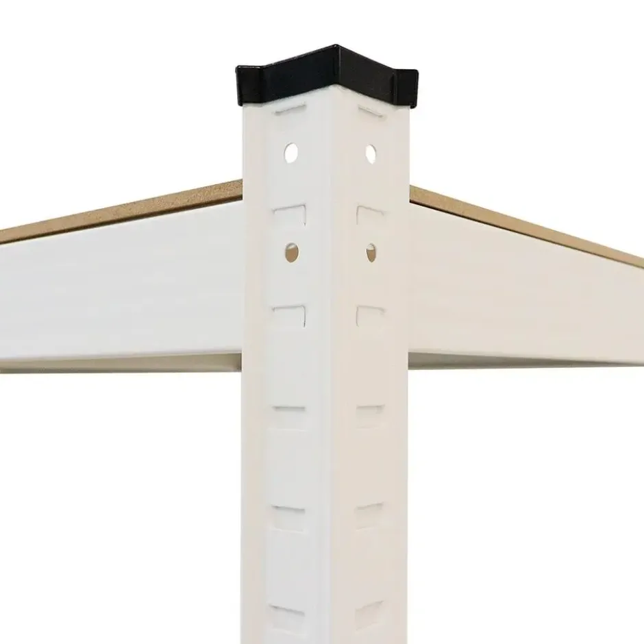 Stellingkast / Magazijnstelling - Wit - 5 planken