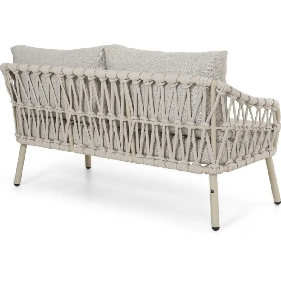 Stoel en Bank Loungeset 4 personen Rope Zand/Beige Coco Serra