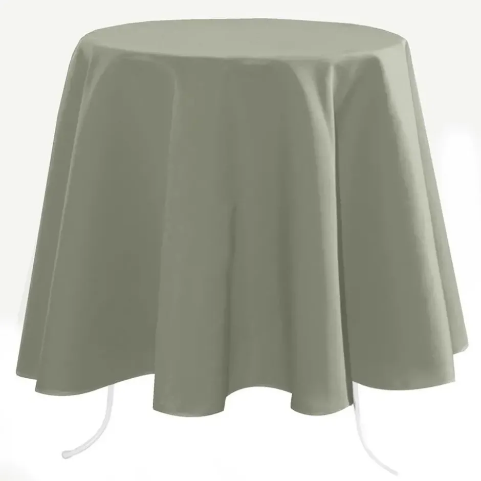 Stof Textiles Tafelkleed - Dia 180 cm - mintgroen - Tafellaken