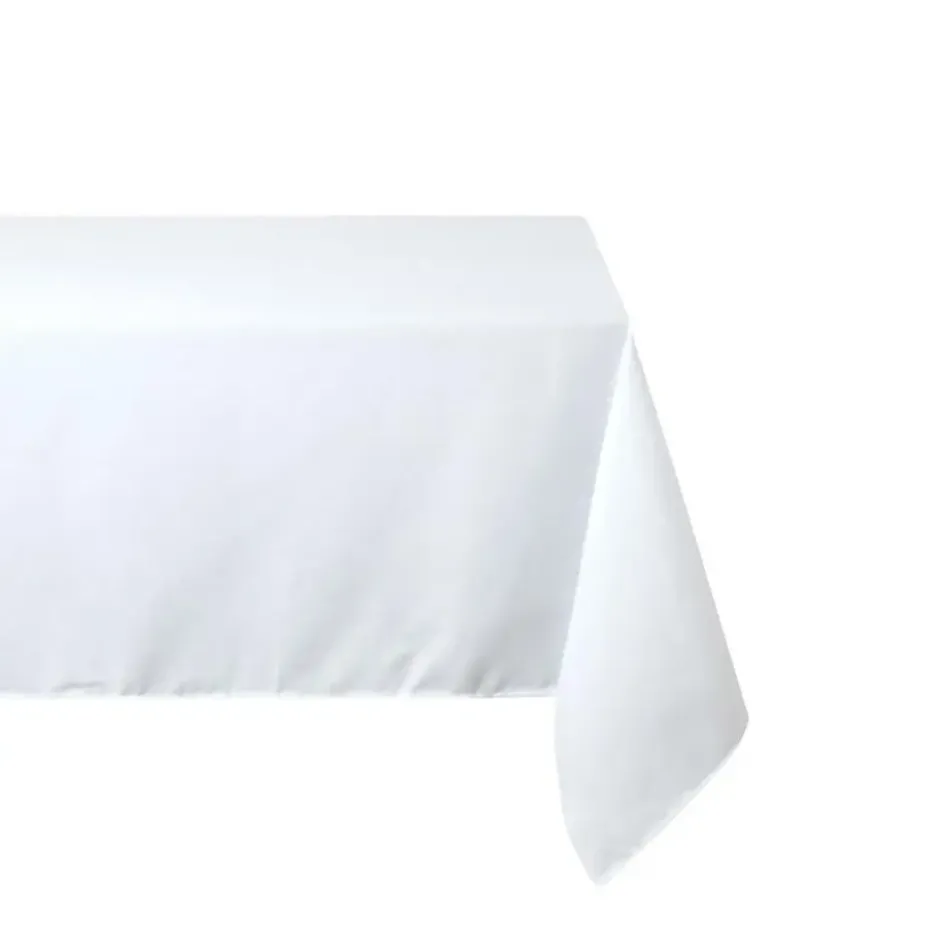 Stof Textile Tafelkleed - 145 x 240 cm - wit - Tafellaken