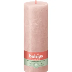 Stompkaars Rustiek - roze - 19xØ6,8 cm