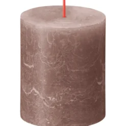 Stompkaars Rustiek - taupe - 8xØ6,8 cm