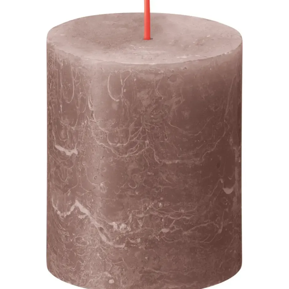 Stompkaars Rustiek - taupe - 8xØ6,8 cm