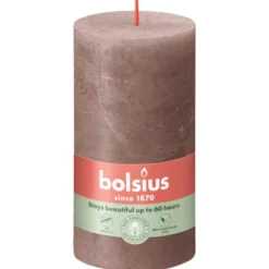 Stompkaars Rustiek - taupe - 13xØ6,8 cm