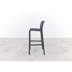 Stripe barstoel antraciet