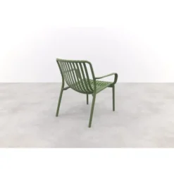 Stripe Loungestoel - Mosgroen