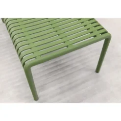 Stripe loungetafel 95x55 cm. - Mosgroen - Weerbestendig