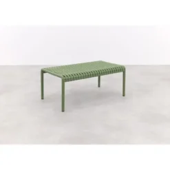 Stripe loungetafel 95x55 cm. - Mosgroen - Weerbestendig