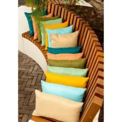 SUN - buitenkussen 45x45 cm - waterafstotend en uv-bestendig - groen