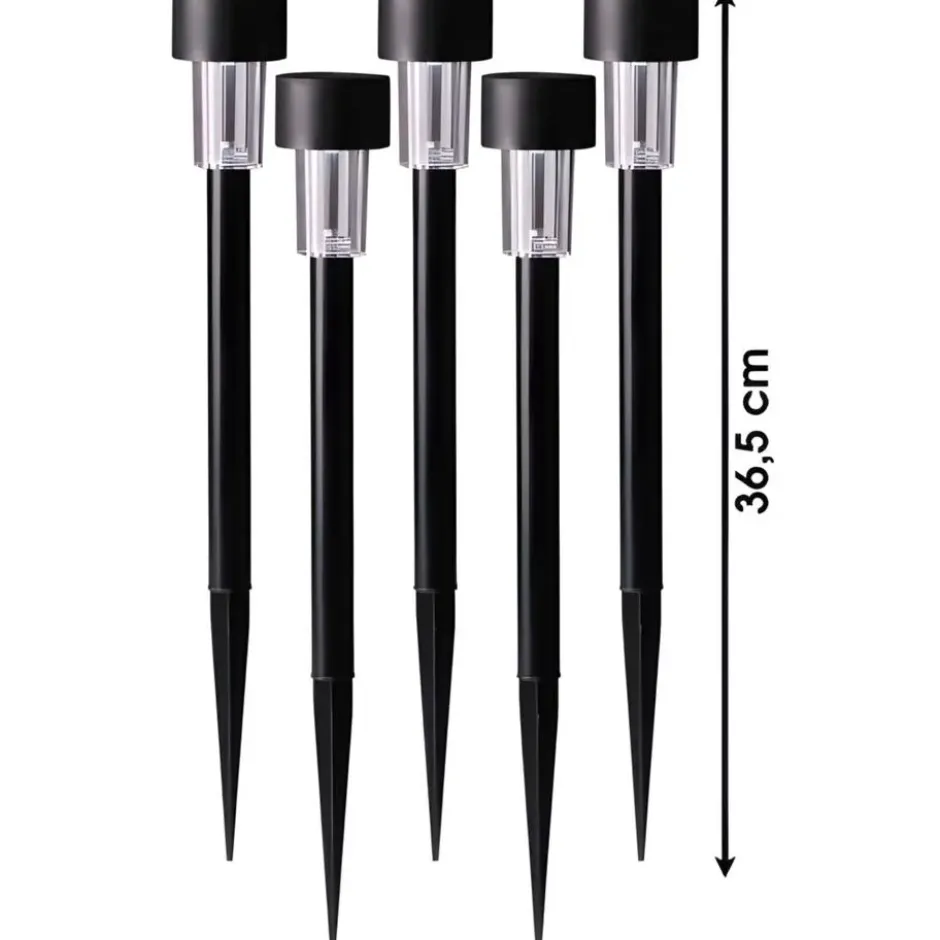 Sunnydays Tuinlampen / prikspot Mood - 5x - kunststof - 37 cm