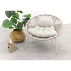 Suns Prato loungestoel - Rope/Zand