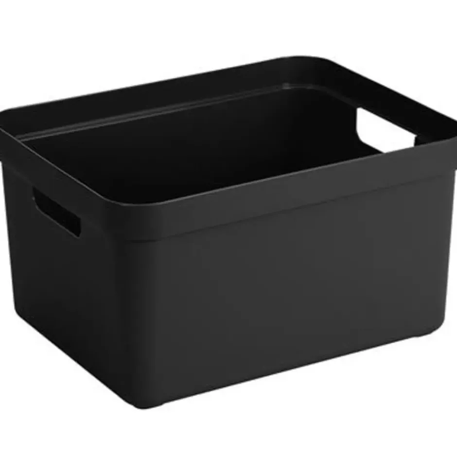 Sunware opbergbox Sigma - kunststof - 32L - zwart
