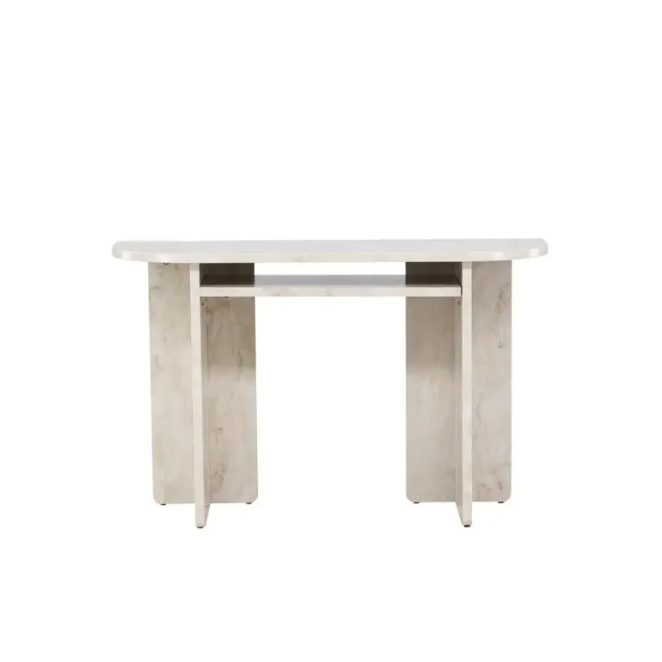 Svea - Carlo sidetable - 120 cm - marmerlook