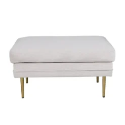 Svea - Tess hocker - rib - beige