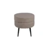 Svea - Zane hocker - teddy - beige