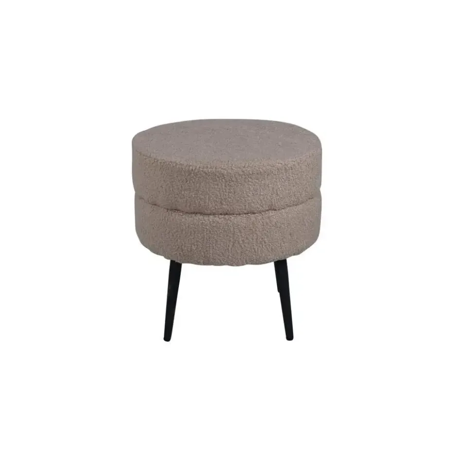 Svea - Zane hocker - teddy - beige