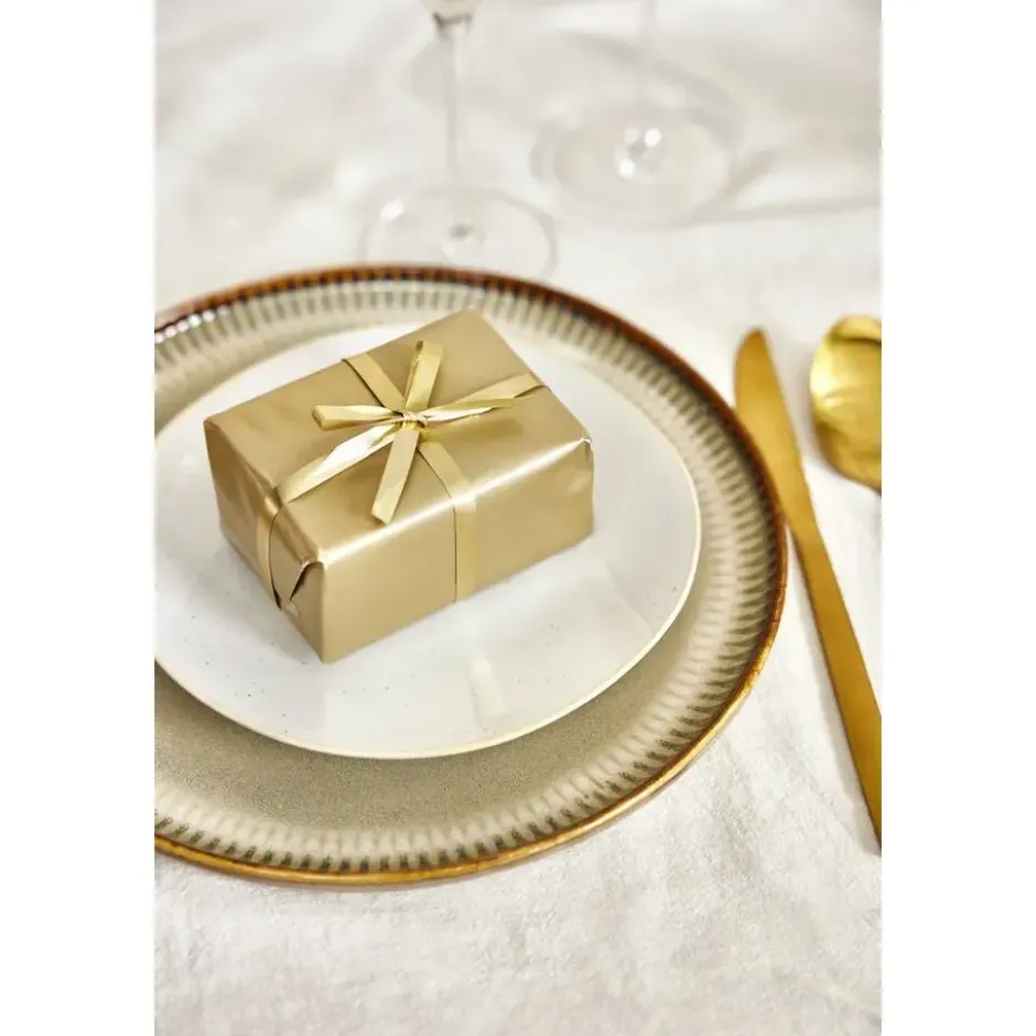 Taartplateau Camille - beige stoneware - Ø31 cm