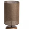 Tafellamp Danialo - Bruin - Ø22cm