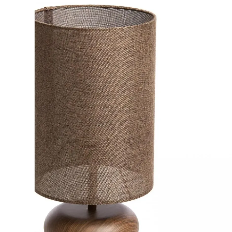 Tafellamp Danialo - Bruin - Ø22cm