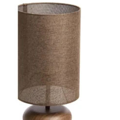 Tafellamp Danialo - Bruin - Ø22cm