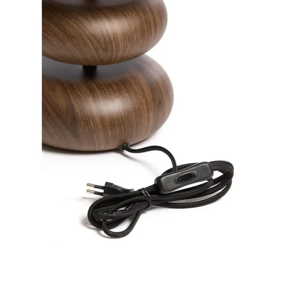 Tafellamp Danialo - Bruin - Ø22cm