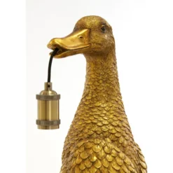 Tafellamp Duck - Brons - 23.5x23x48.5cm