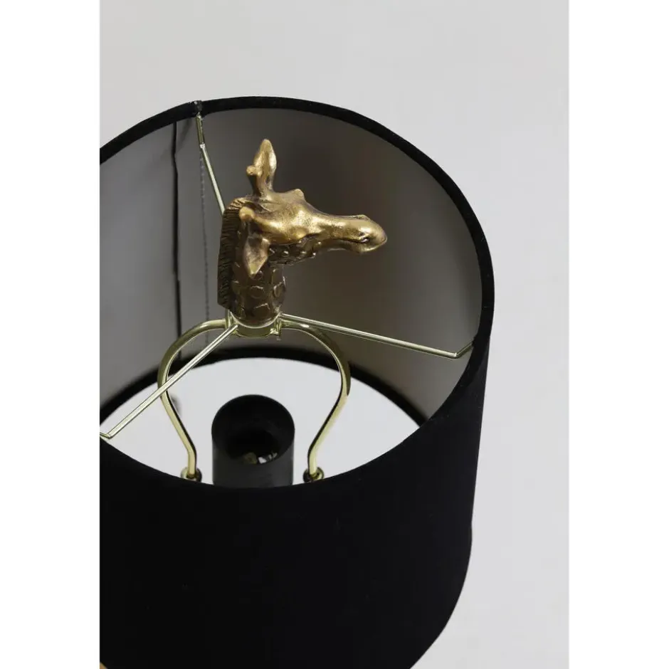 Tafellamp Giraffe - Goud/Zwart - 26x16x61cm