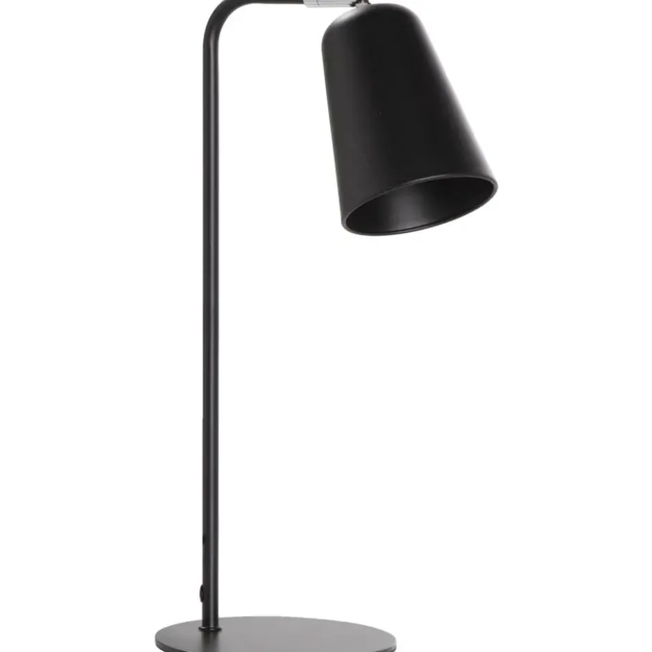 Tafellamp Mels zwart metaal 47,5xØ16 cm
