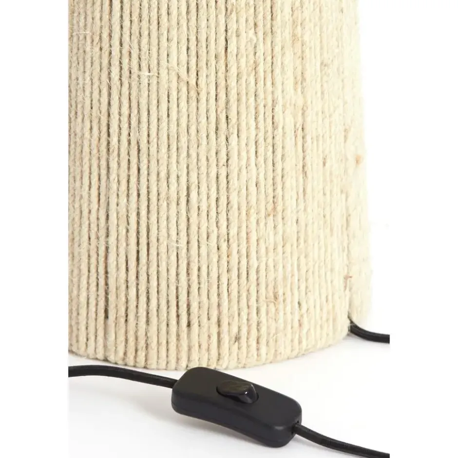 Tafellamp Pitino - Jute - Ø31,5cm